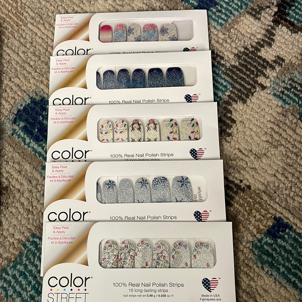 Color Street winter bundle
